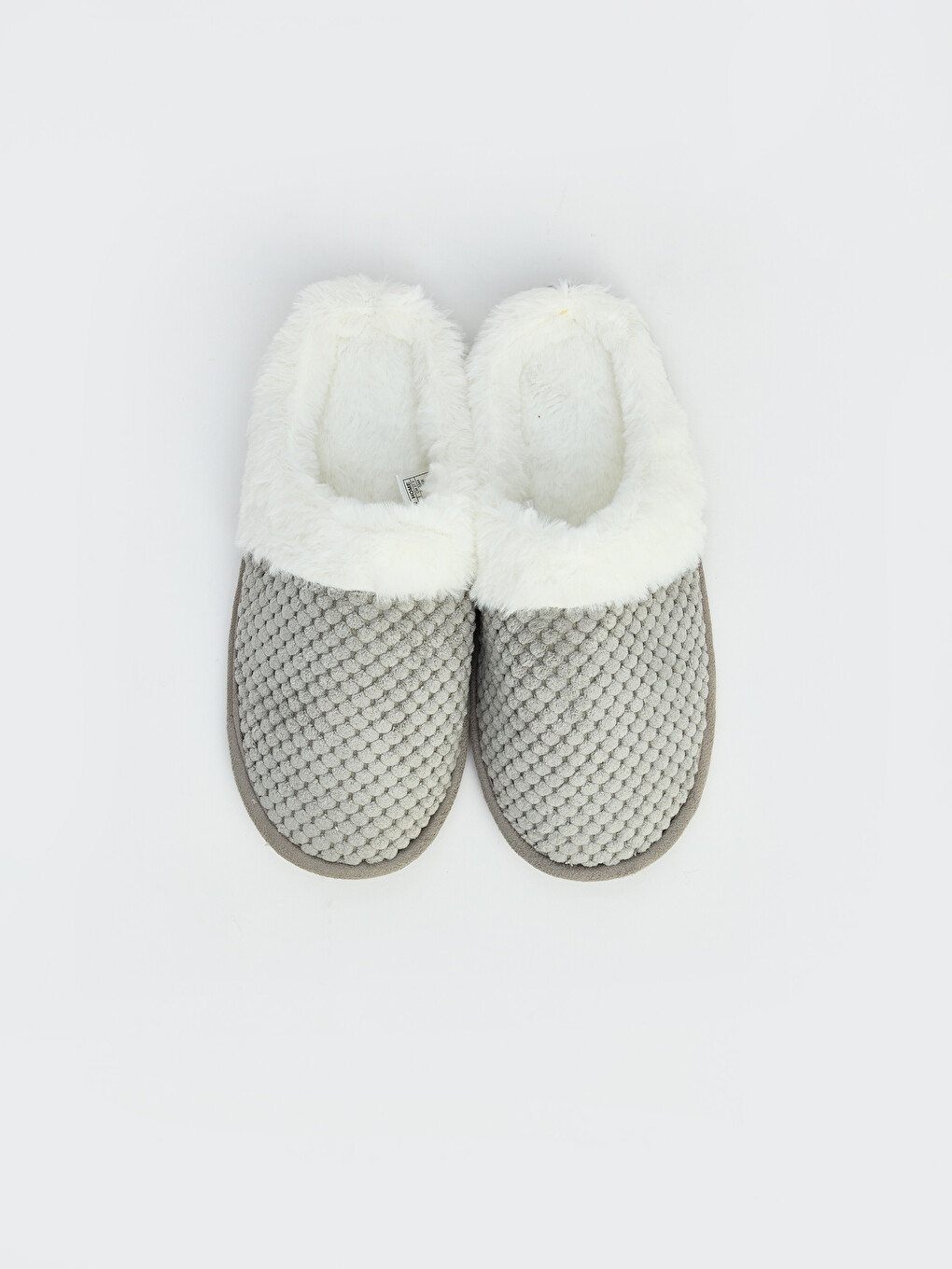 Woman Grey Home Slippers-4