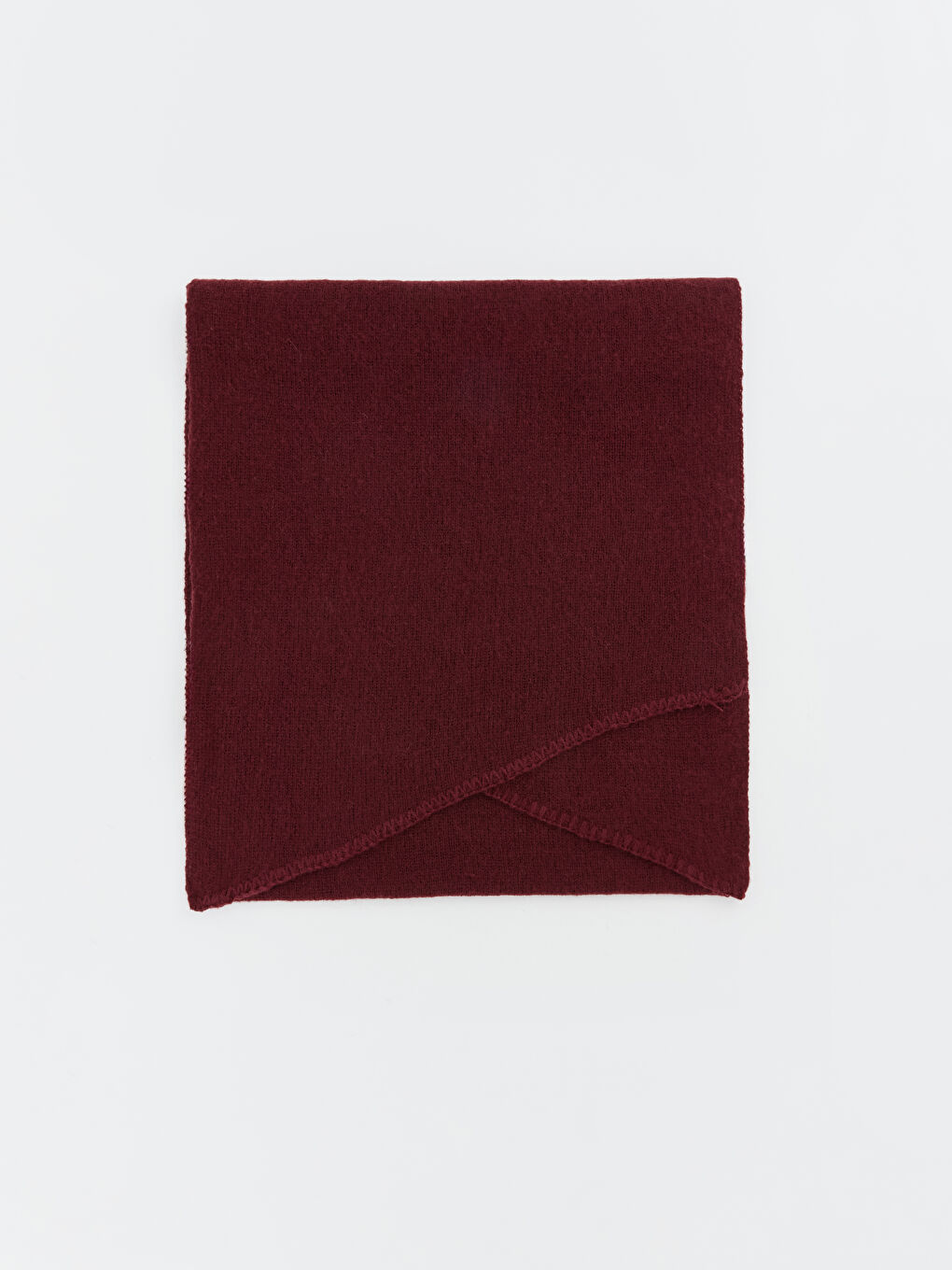 Bordo  Kadın Triko Atkı-1