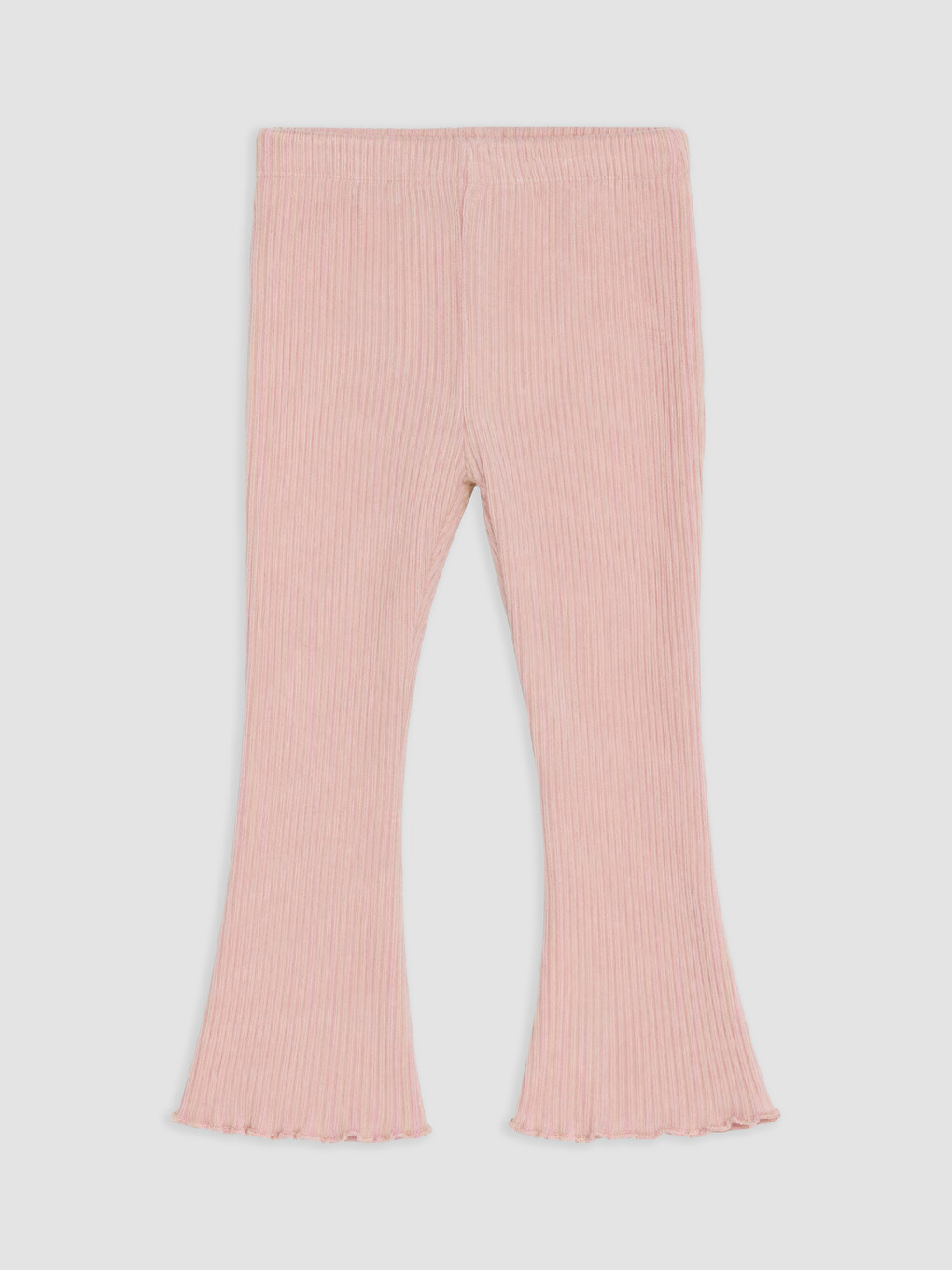 Pembe İspanyol Paça Kız Bebek Tayt 3'lü-1