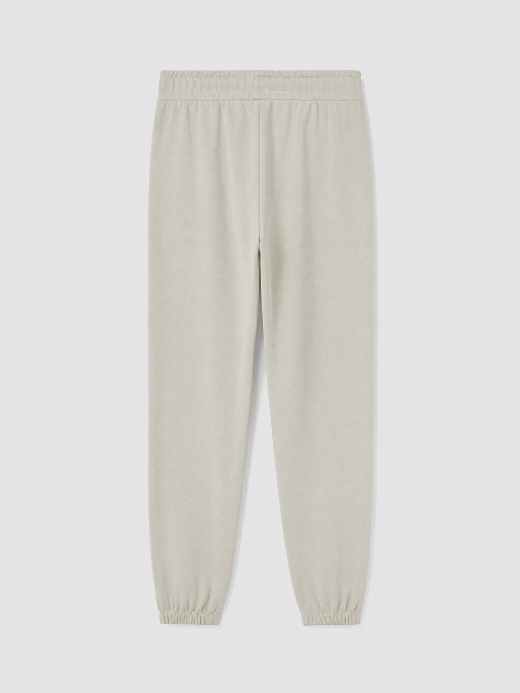 Gri Soft Touch Kadın Jogger Eşofman Altı-1