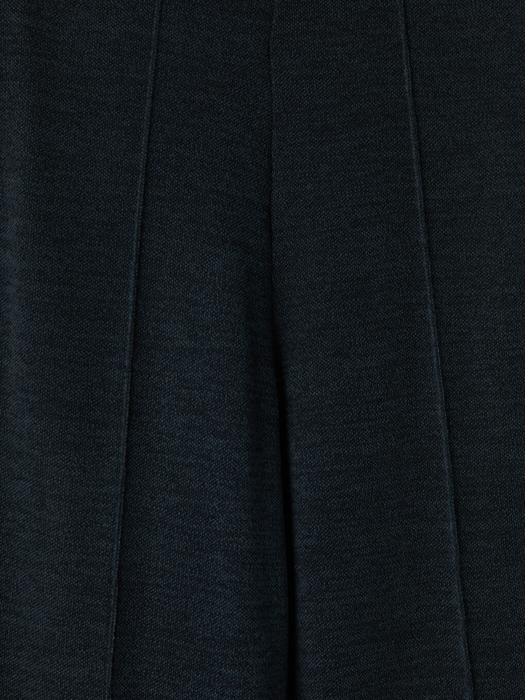 Front Stitched Flare Women's Knitwear Trousers-5