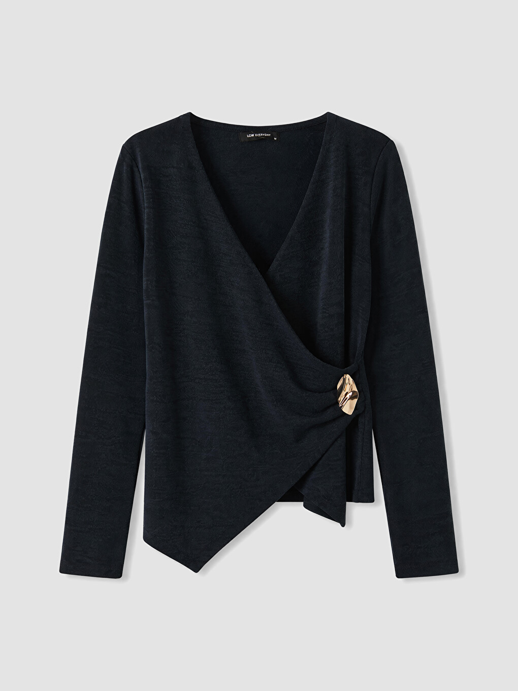 Double Breasted Collar Women's Body-4
