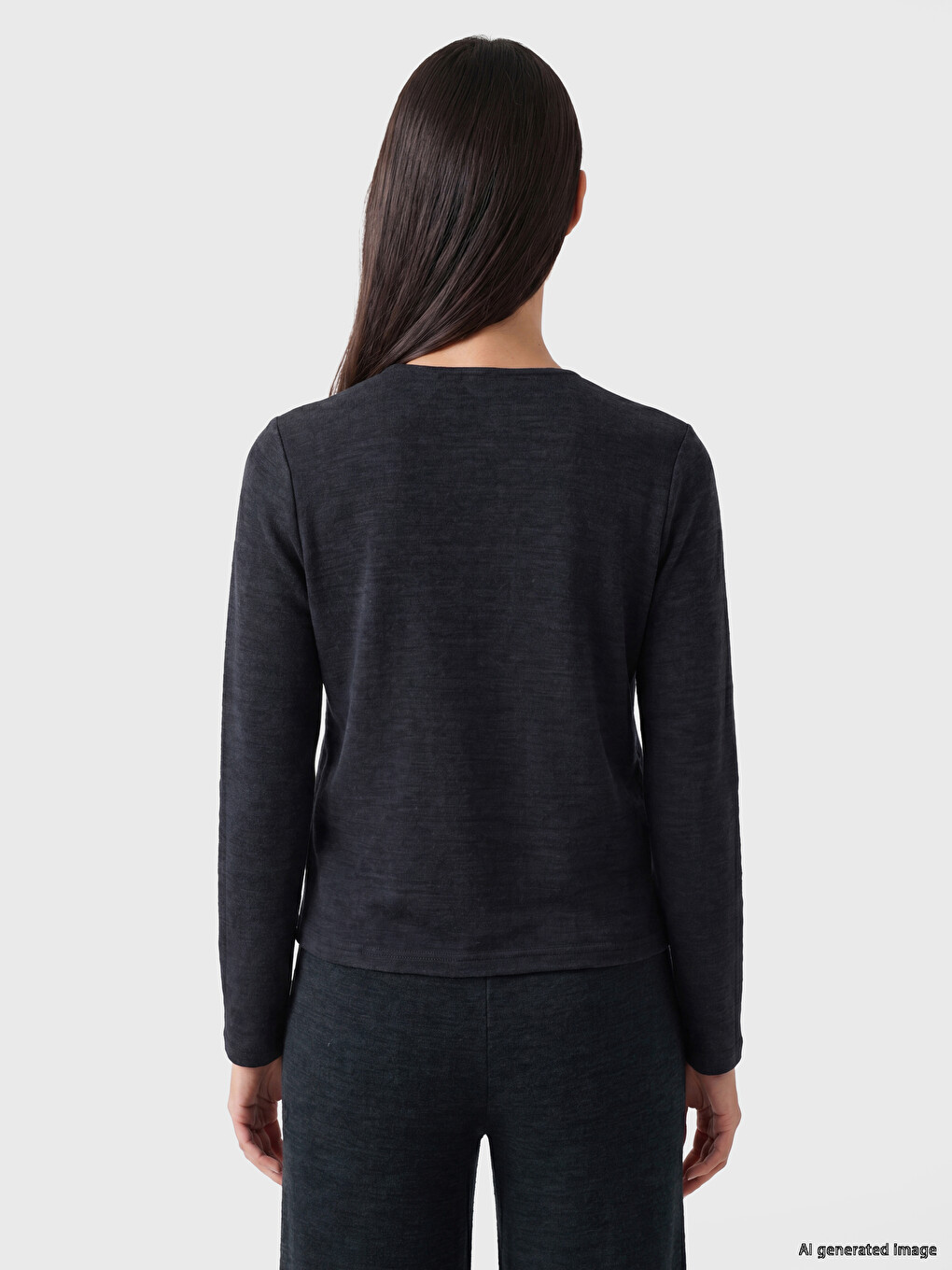 Double Breasted Collar Women's Body-3