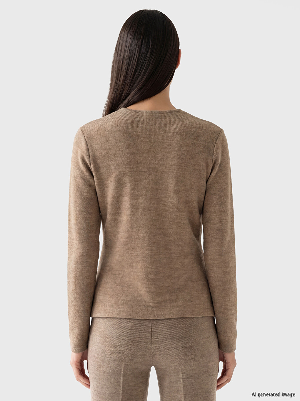 Double Breasted Collar Women's Body-3