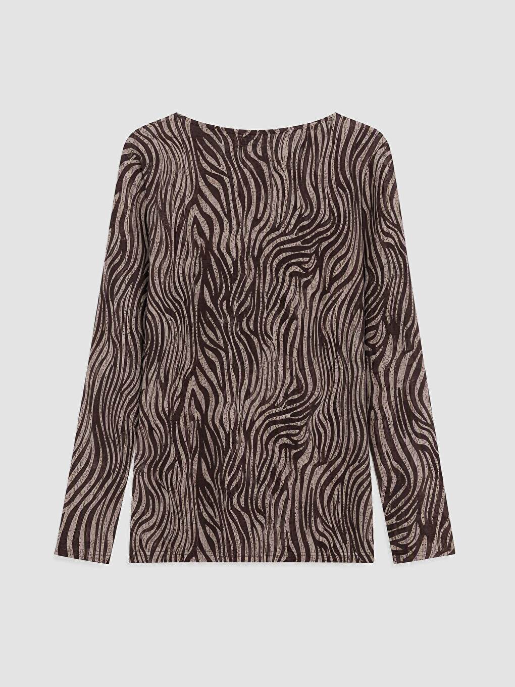 Woman Brown T-shirt-6