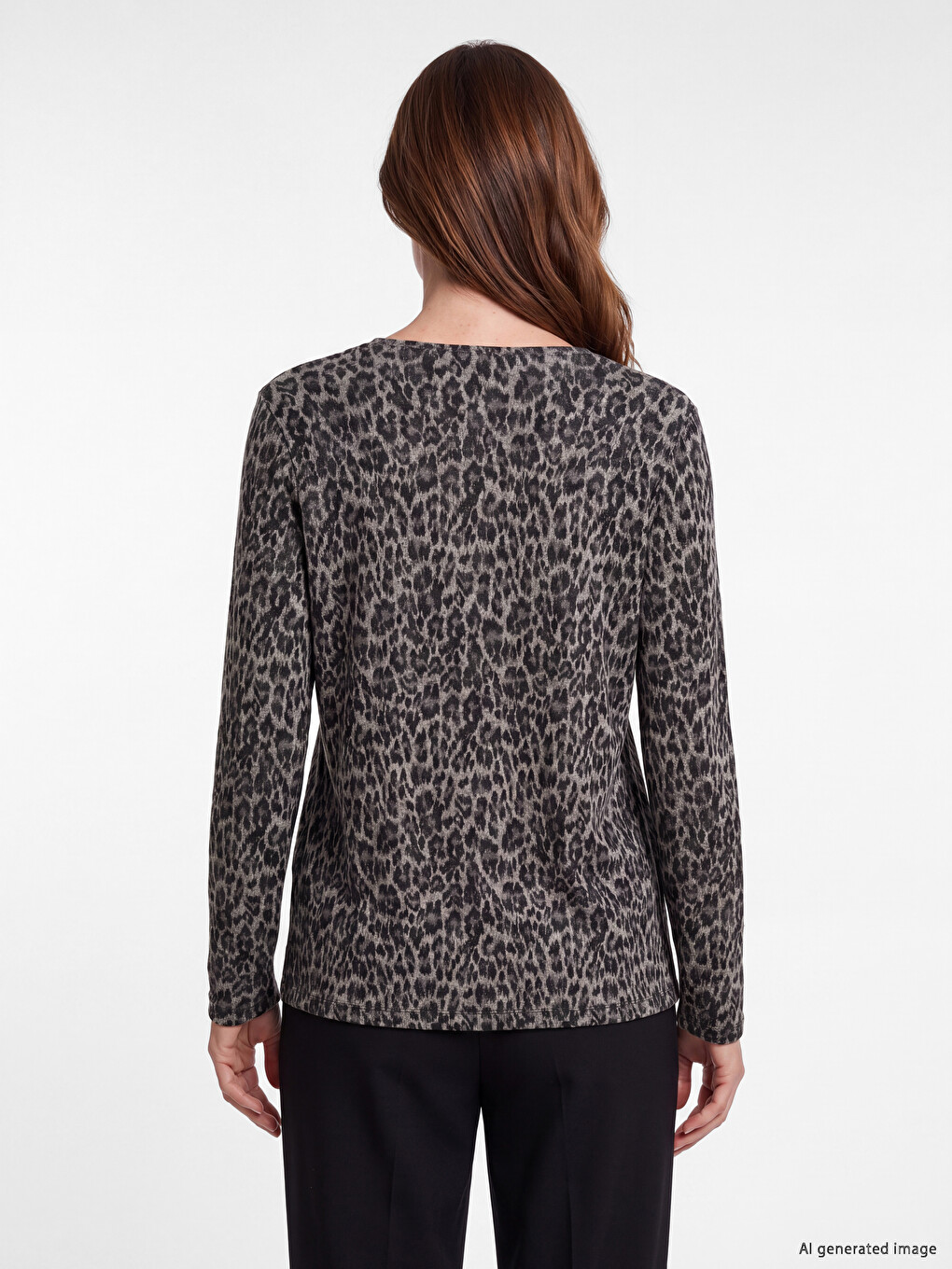 Leopard Print Women's T-shirt-3