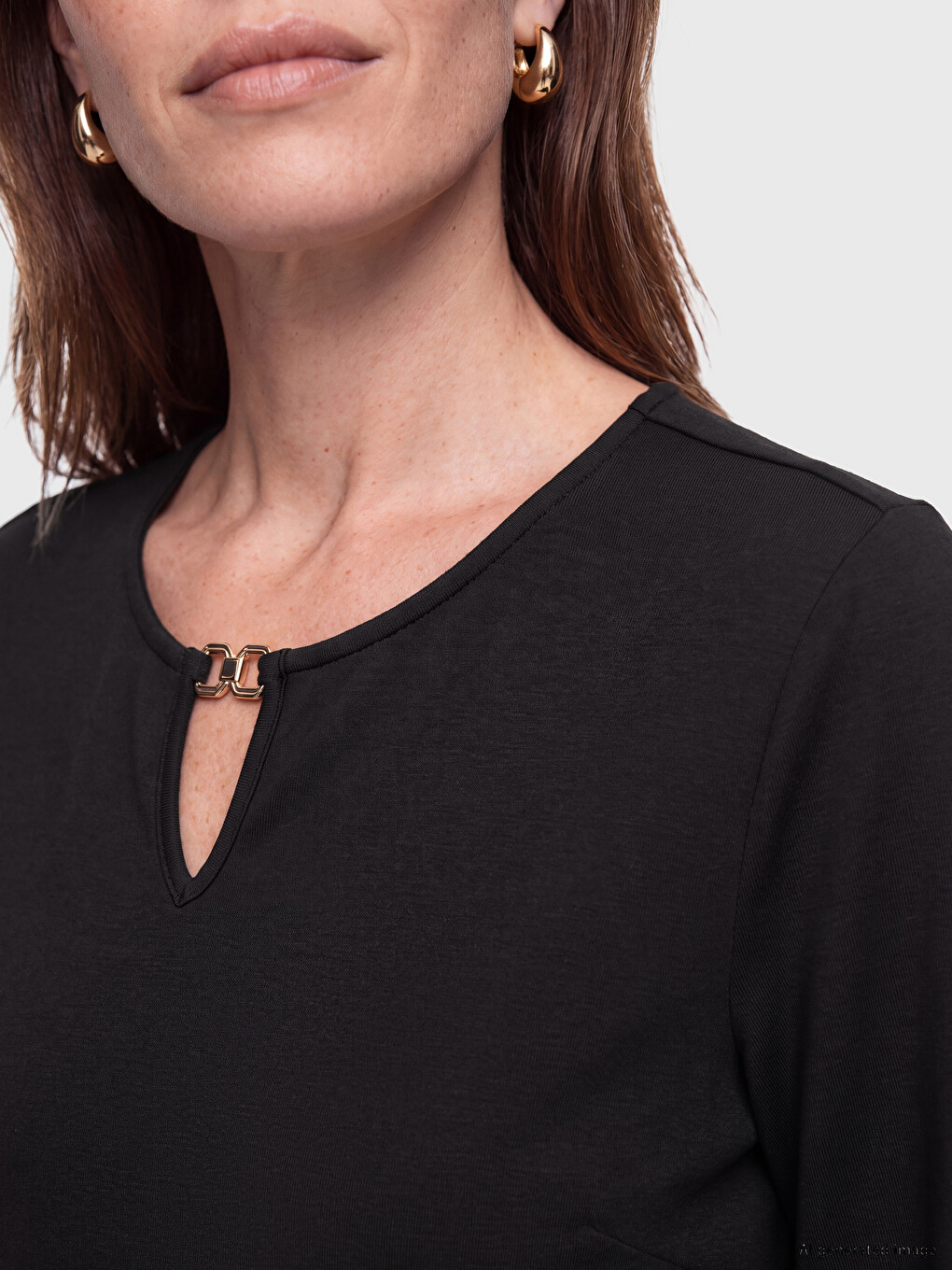 Woman Black Blouse-2