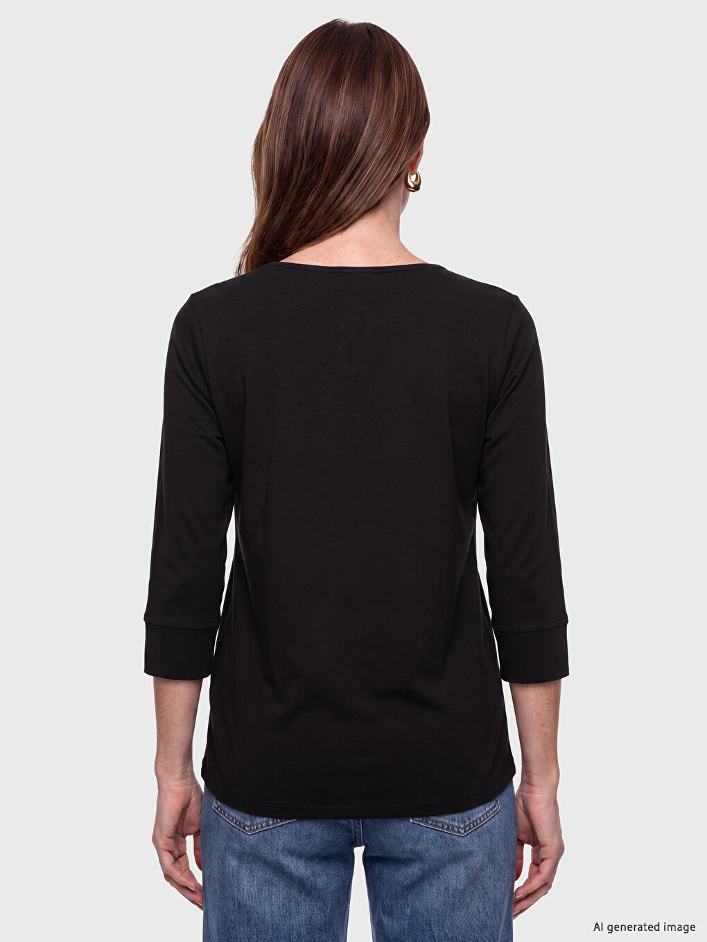 Woman Black Blouse-3