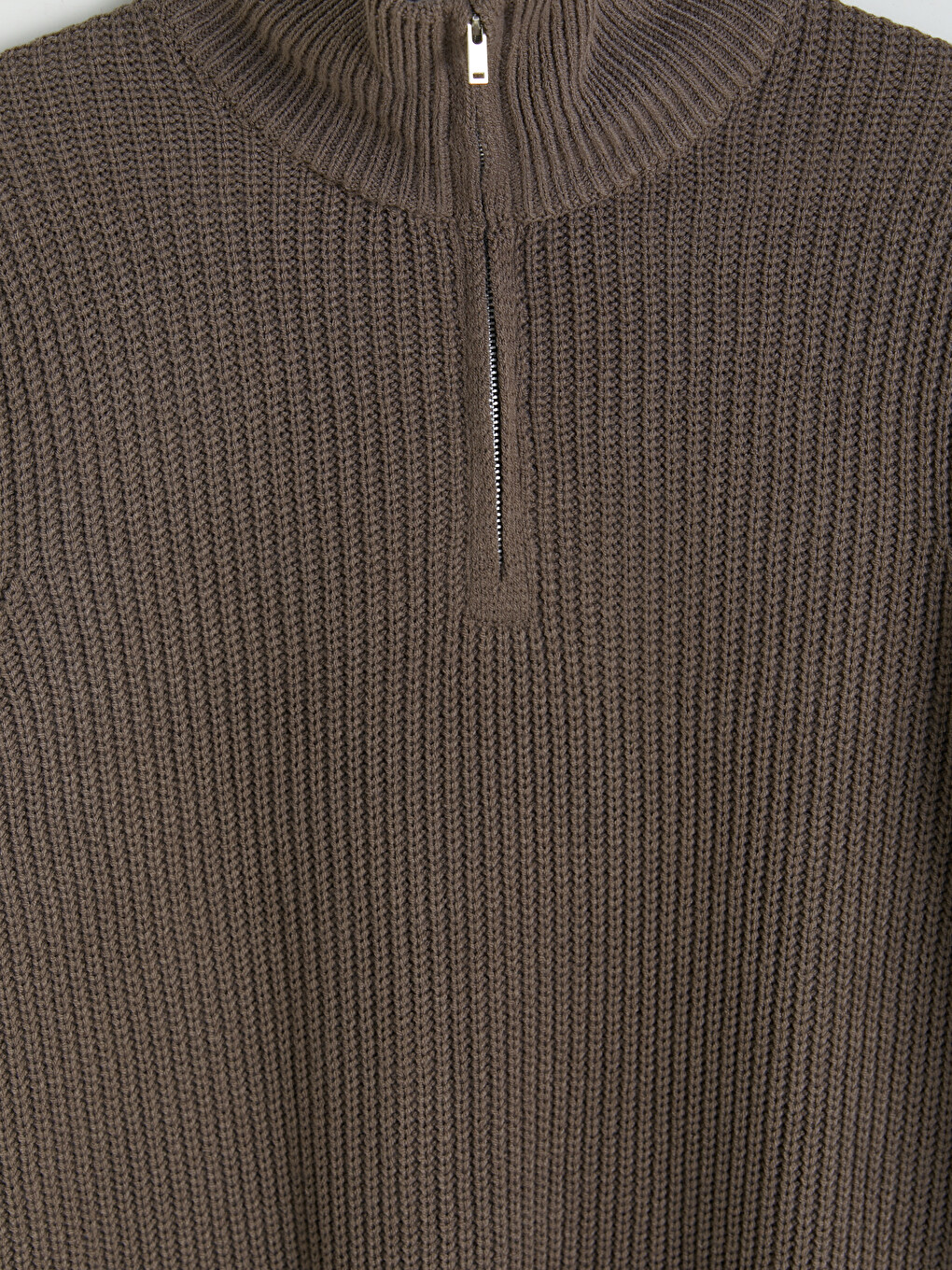 Mock Neck Men's Knitwear Sweater-1