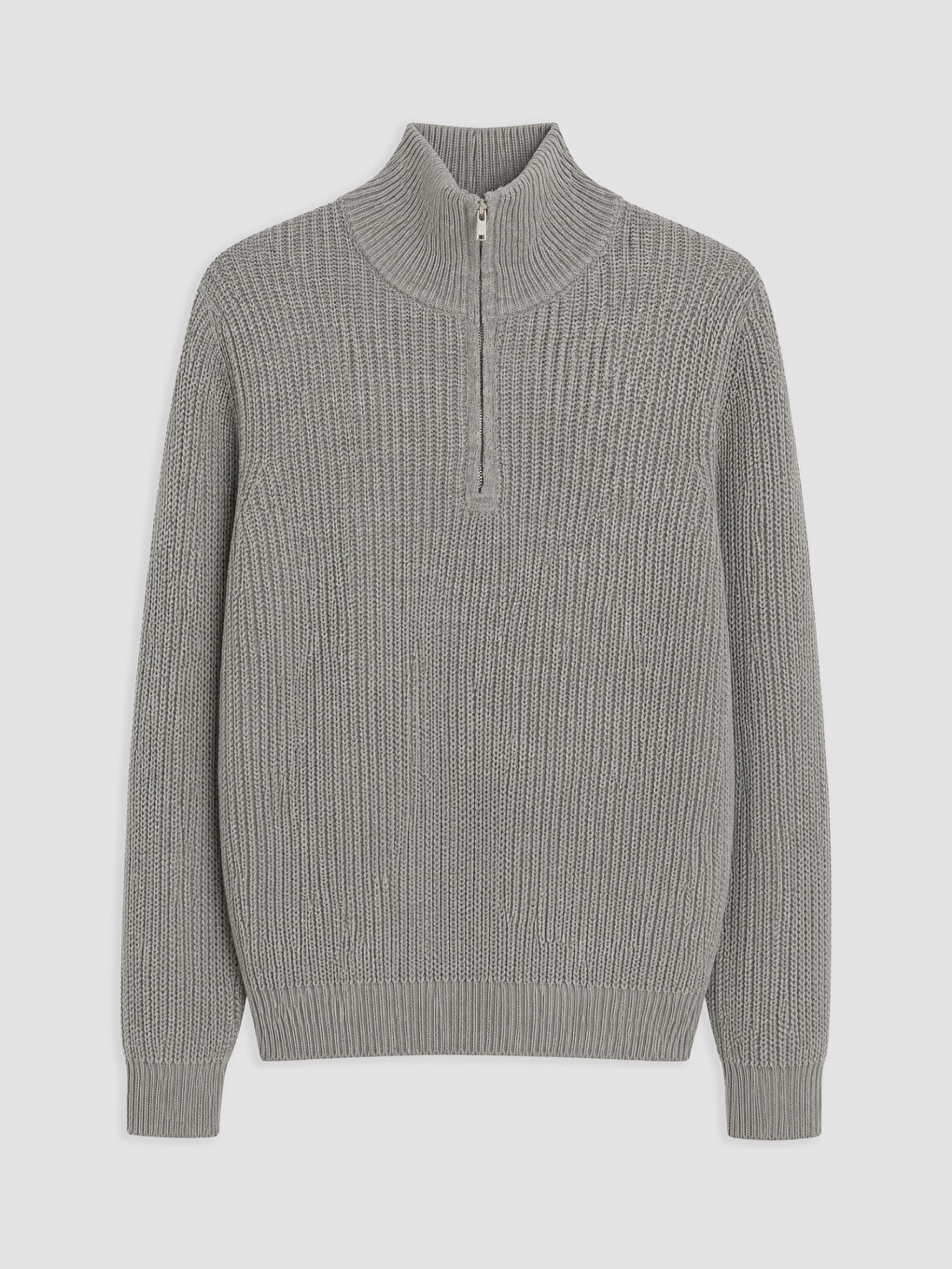 Mock Neck Men's Knitwear Sweater-4
