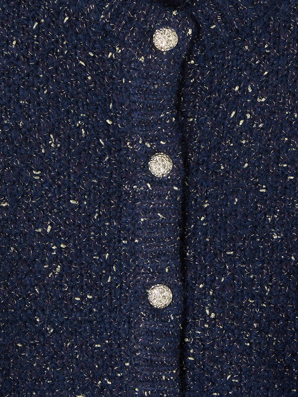 Crew Neck Patterned Women's Knitwear Cardigan-5