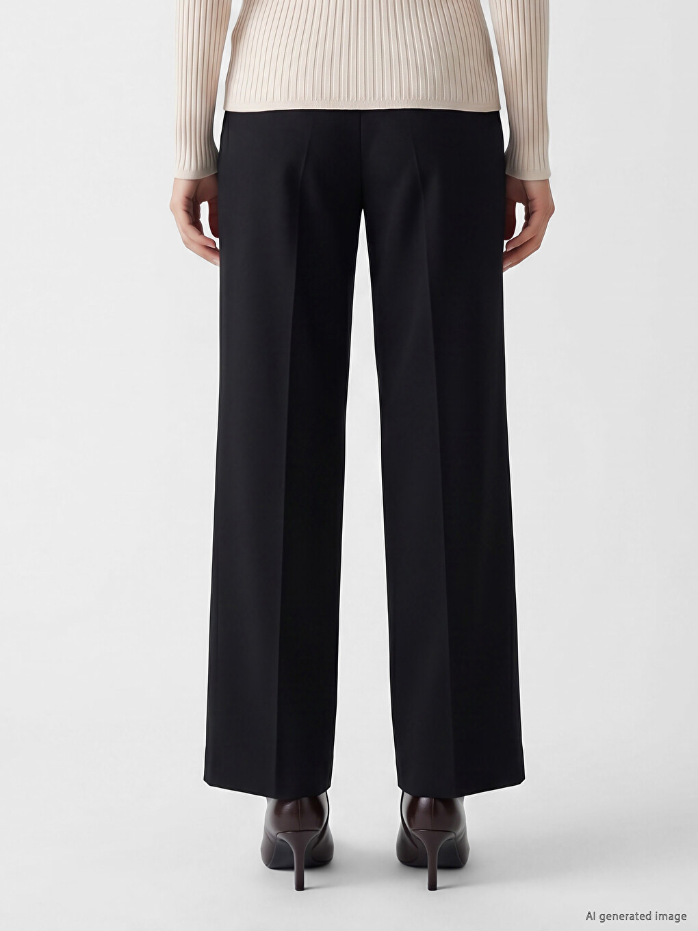 Woman Black Trousers-3