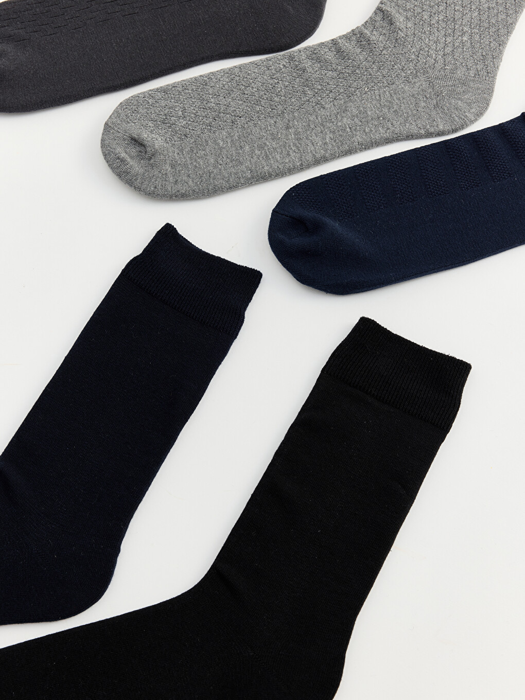 Karışık Erkek Soket Çorap 5'li Paket-1