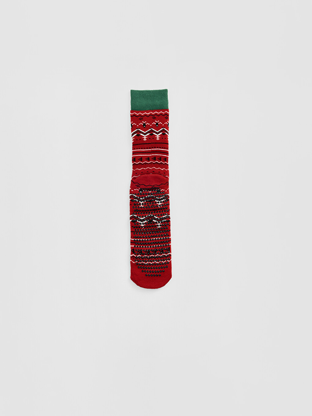 Deer Patterned Men's Ankle Socks-1