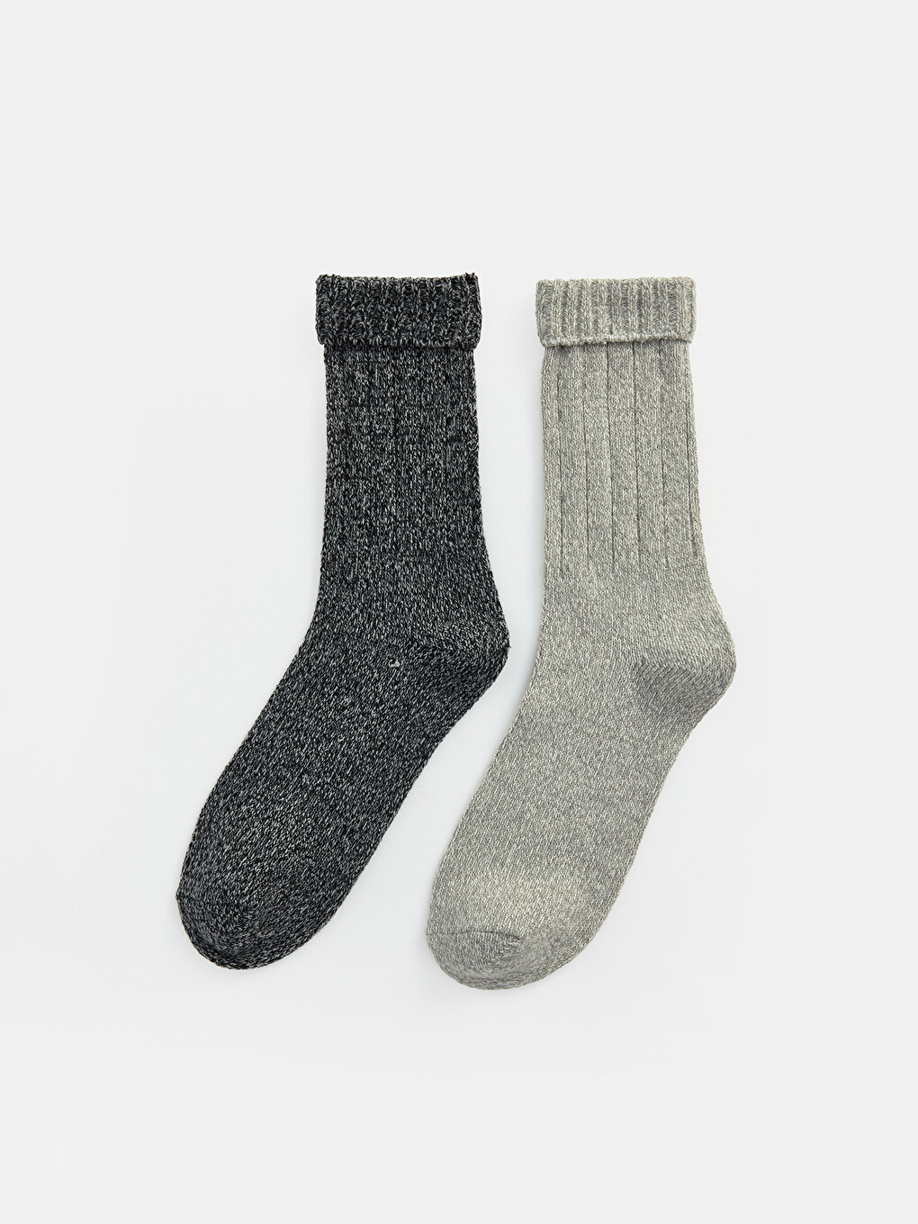 Gerippte Strukturierte Herren-knöchelsocken 2er-pack-1