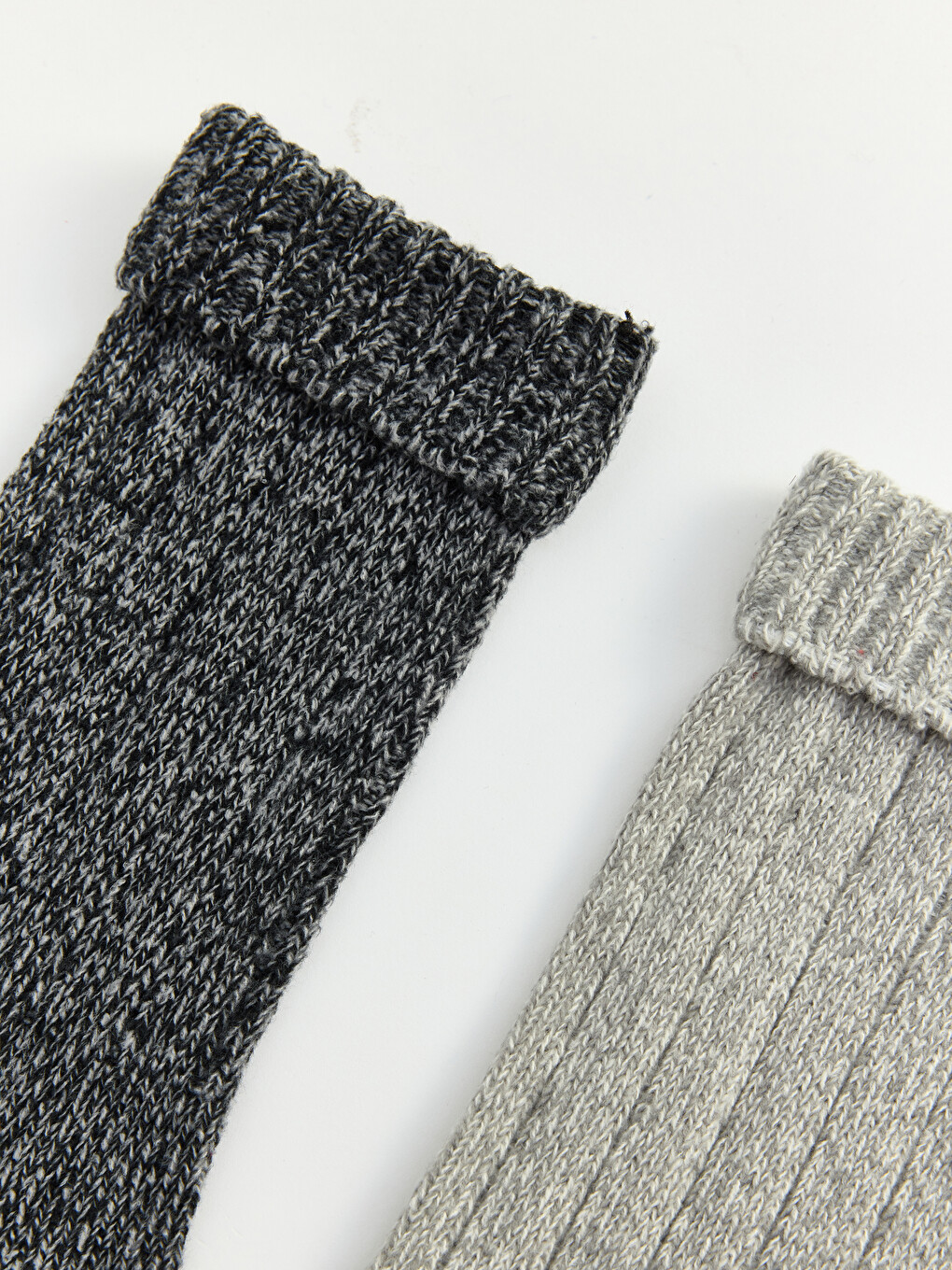 Gerippte Strukturierte Herren-knöchelsocken 2er-pack-2