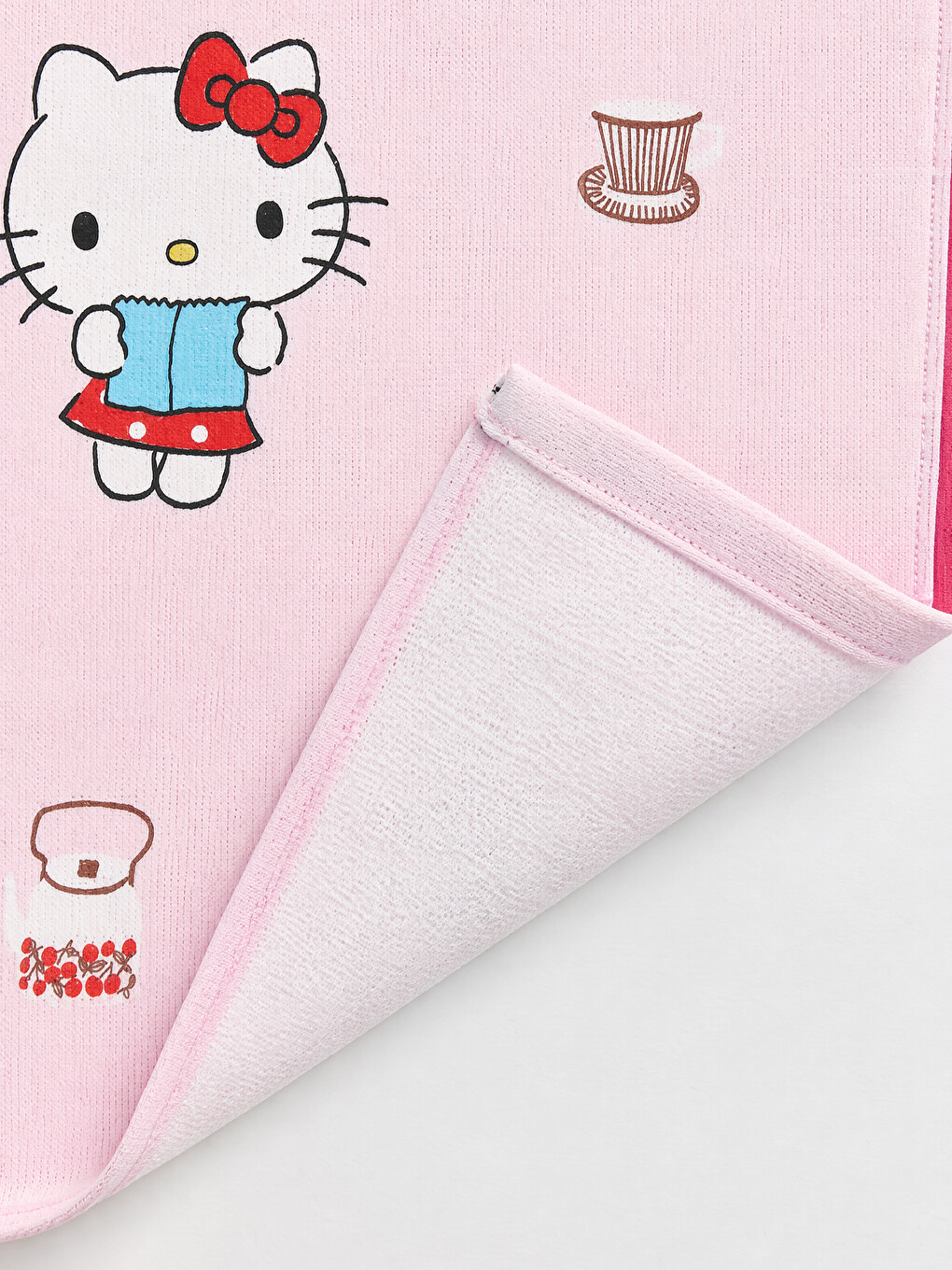 Hello Kitty Принтті Мақта Шай Орамал 2 Данадан Тұратын 40x50 Cm-5
