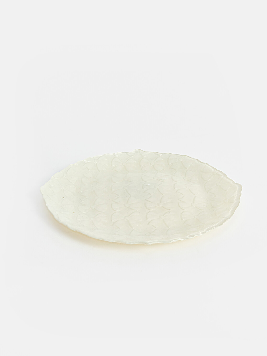 Embossed Patterned Glass Plate-1