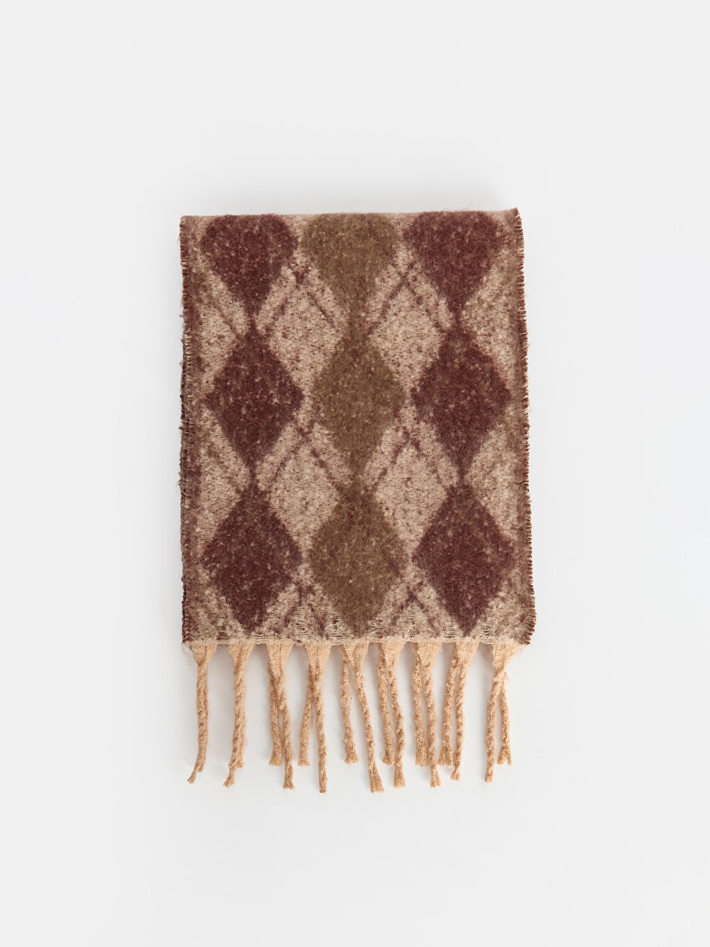 Argyle Patterned Women's Scarf-1