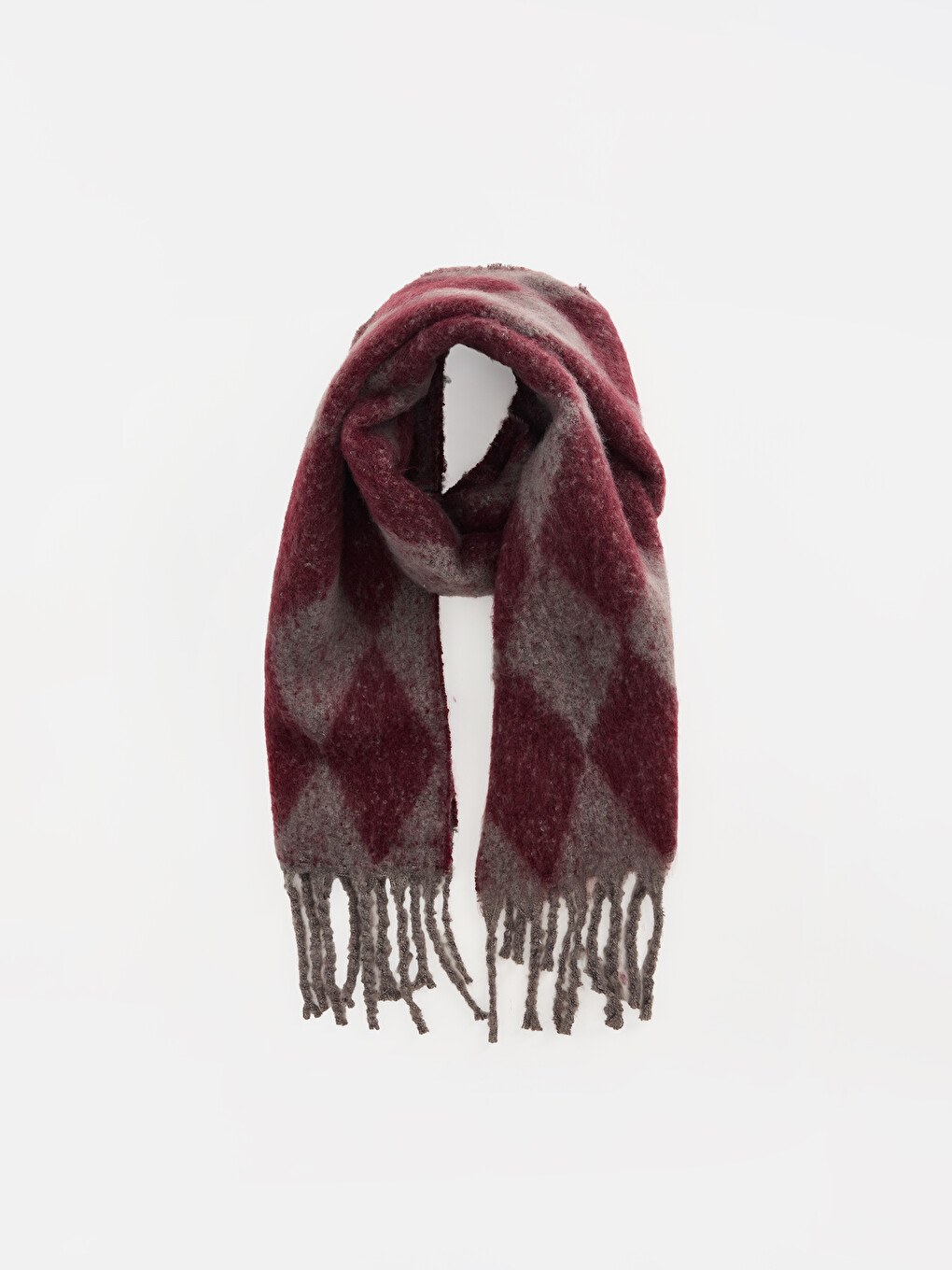 Argyle Patterned Women's Scarf