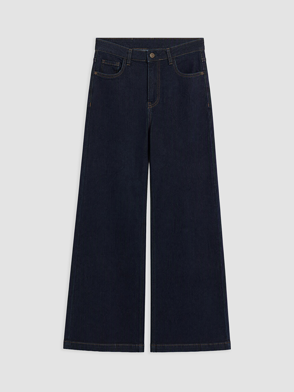 İndigo Wideleg Kadın Jean Pantolon