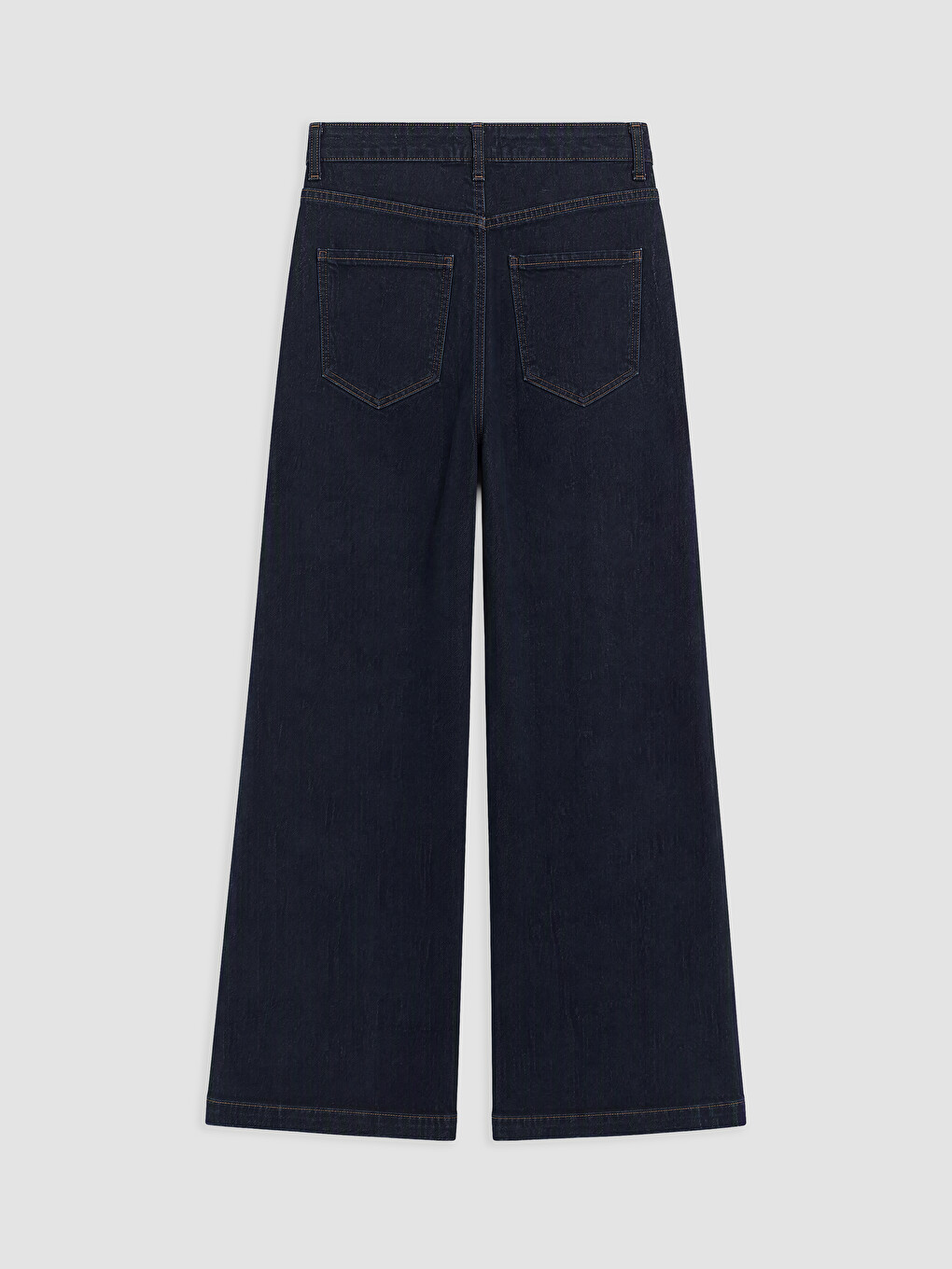 İndigo Wideleg Kadın Jean Pantolon-1
