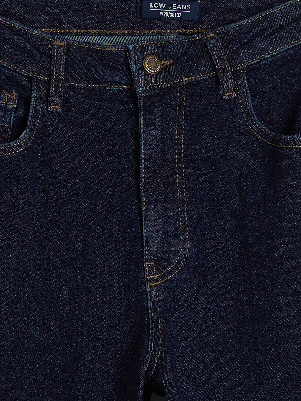 İndigo Wideleg Kadın Jean Pantolon-2