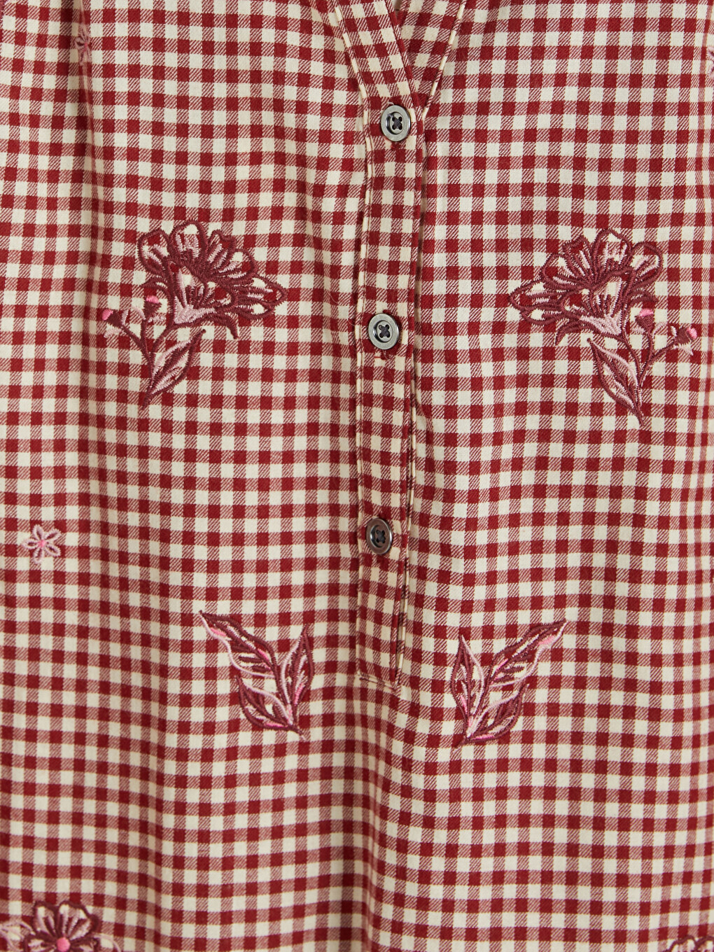 Žena Bordo Bluza-6