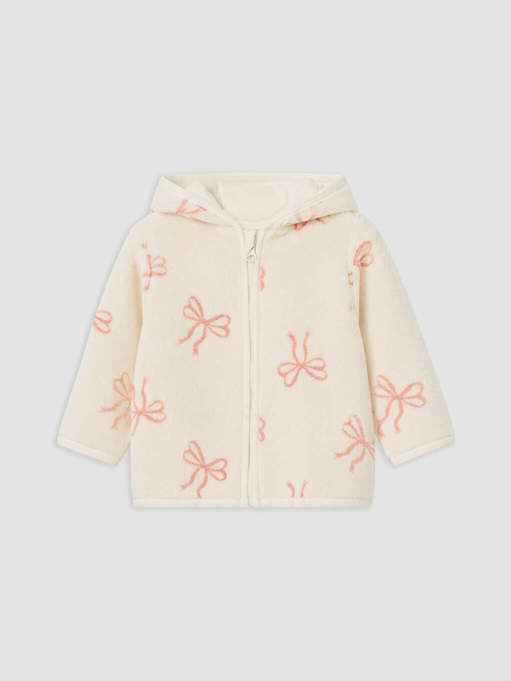 Bow Patterned Baby Girls' Set-1