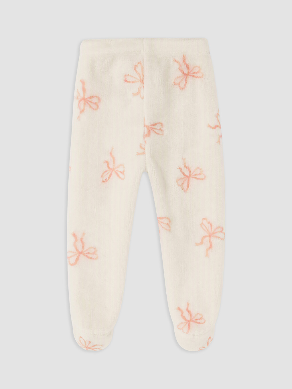 Bow Patterned Baby Girls' Set-4