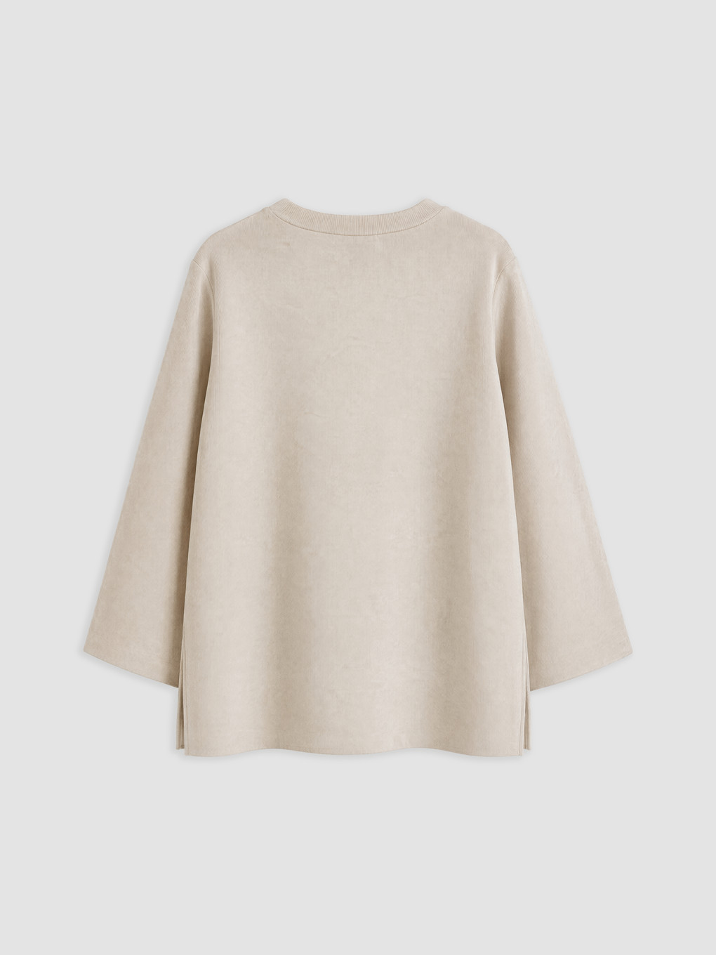 Oversize Kalın Sweatshirt Tunik-5