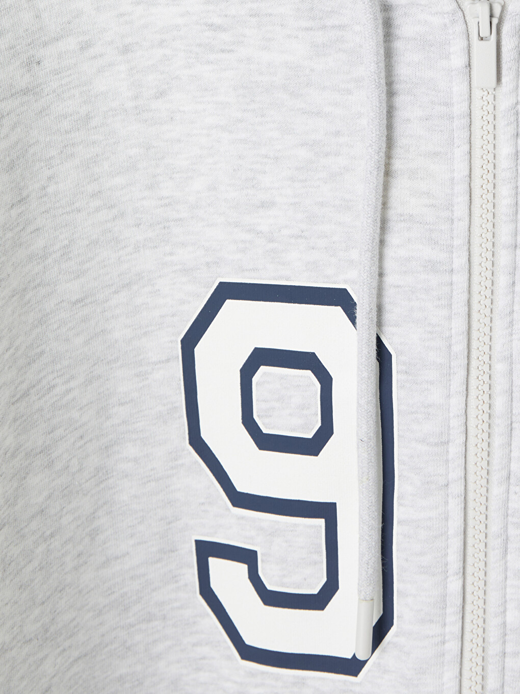 Hooded Printed Women's Thick Zippered Sweatshirt-6