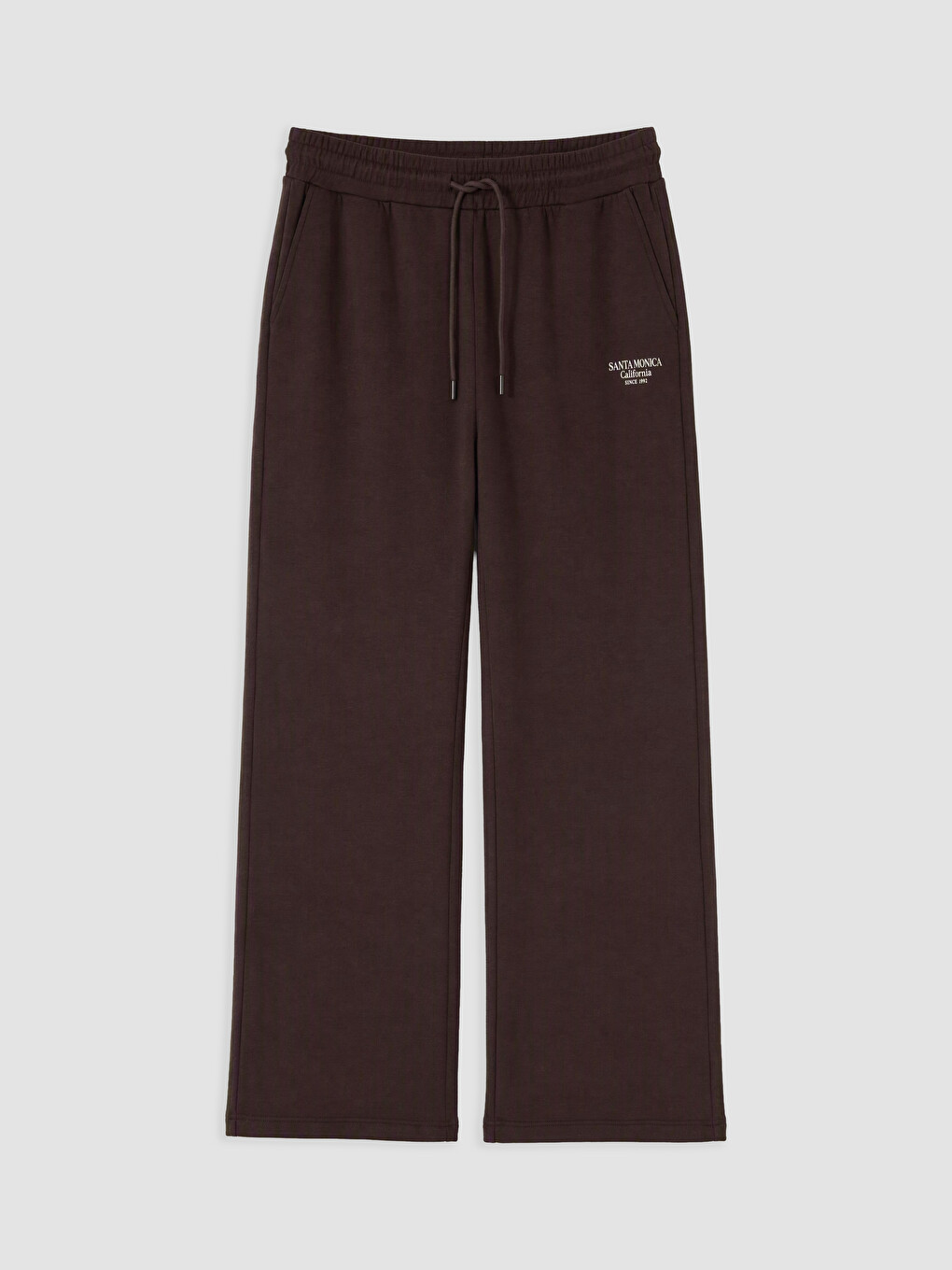 Nyc Printed Wide Leg Women's Sweatpants-4