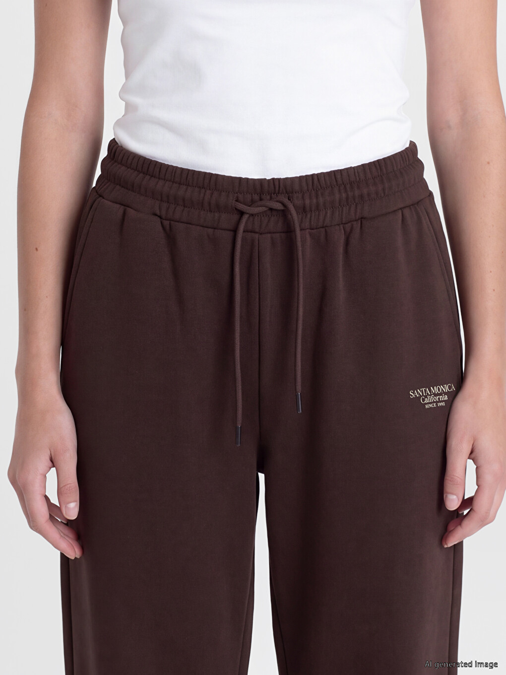 Nyc Printed Wide Leg Women's Sweatpants-2
