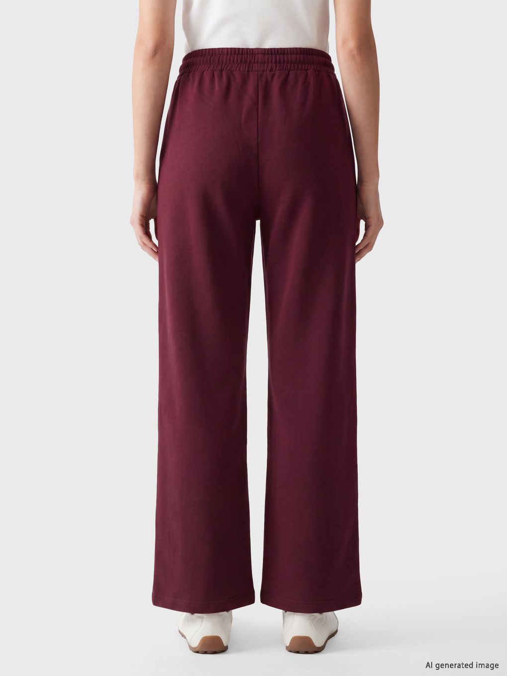 Nyc Printed Wide Leg Women's Sweatpants-3