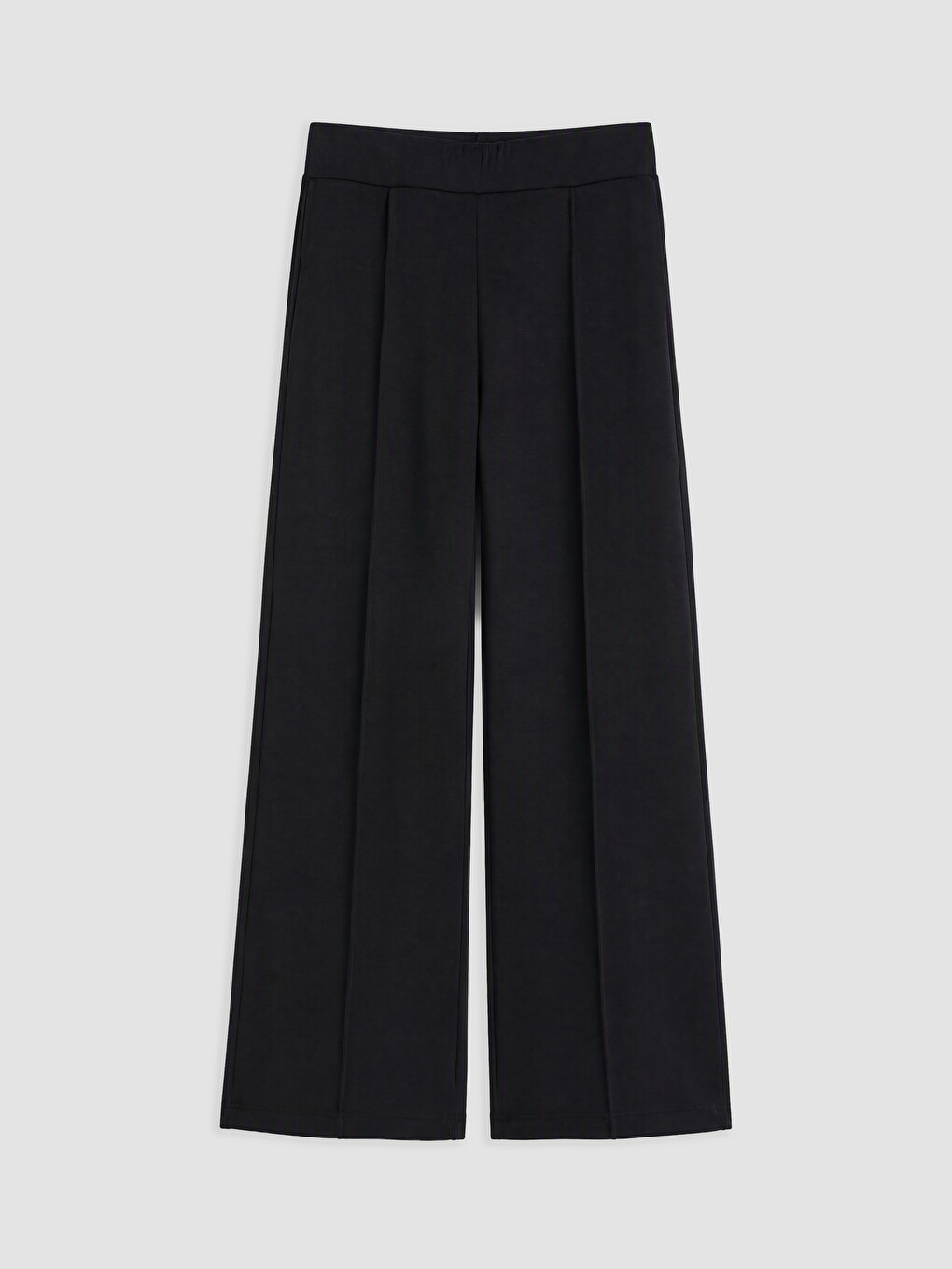 Woman Black Sweatpants-4