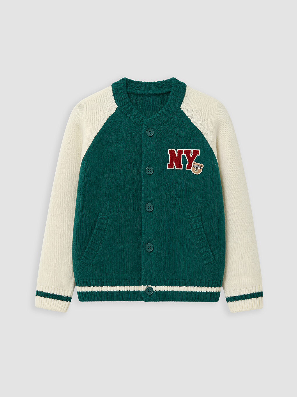 Cardigan Verde Băiat