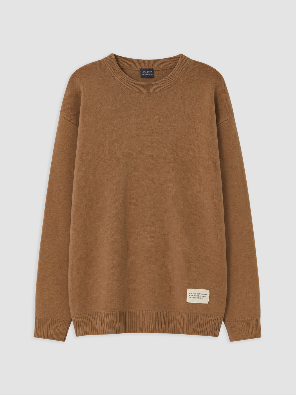 Crew Neck Boys' Knitwear Sweater