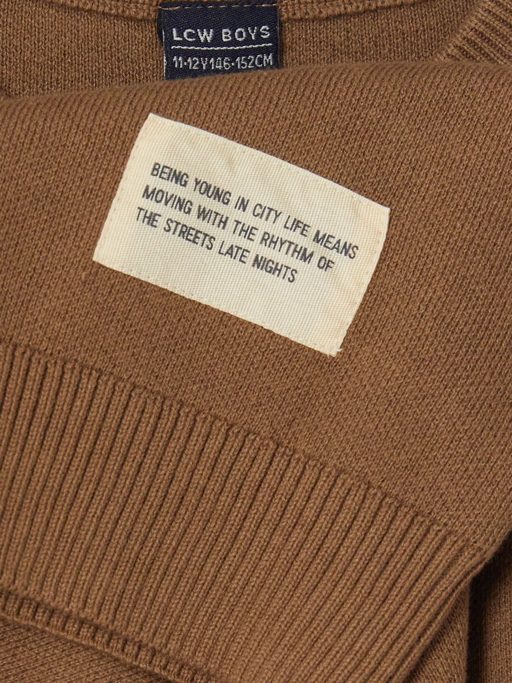 Crew Neck Boys' Knitwear Sweater-3