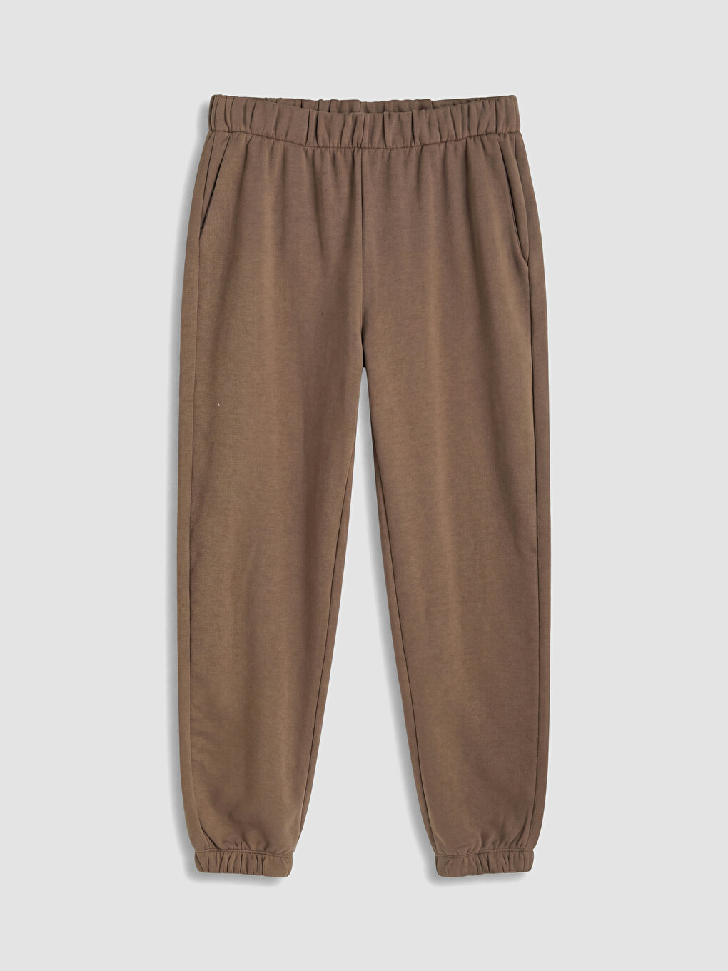 Woman Brown Sweatpants-4