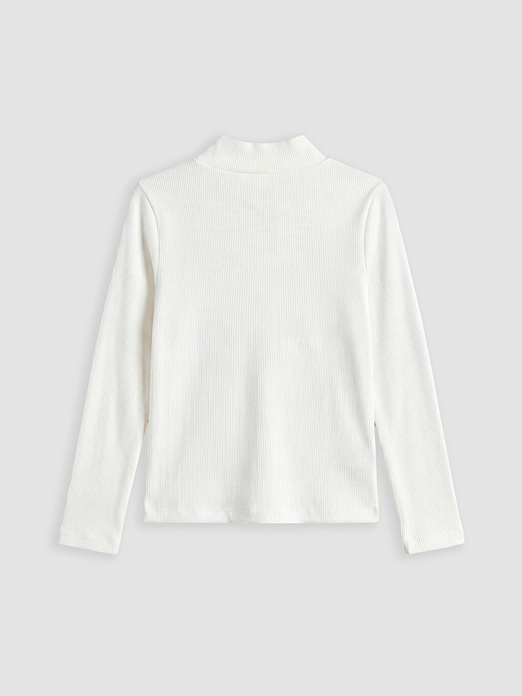 Mädchen Weiss T-shirt-1