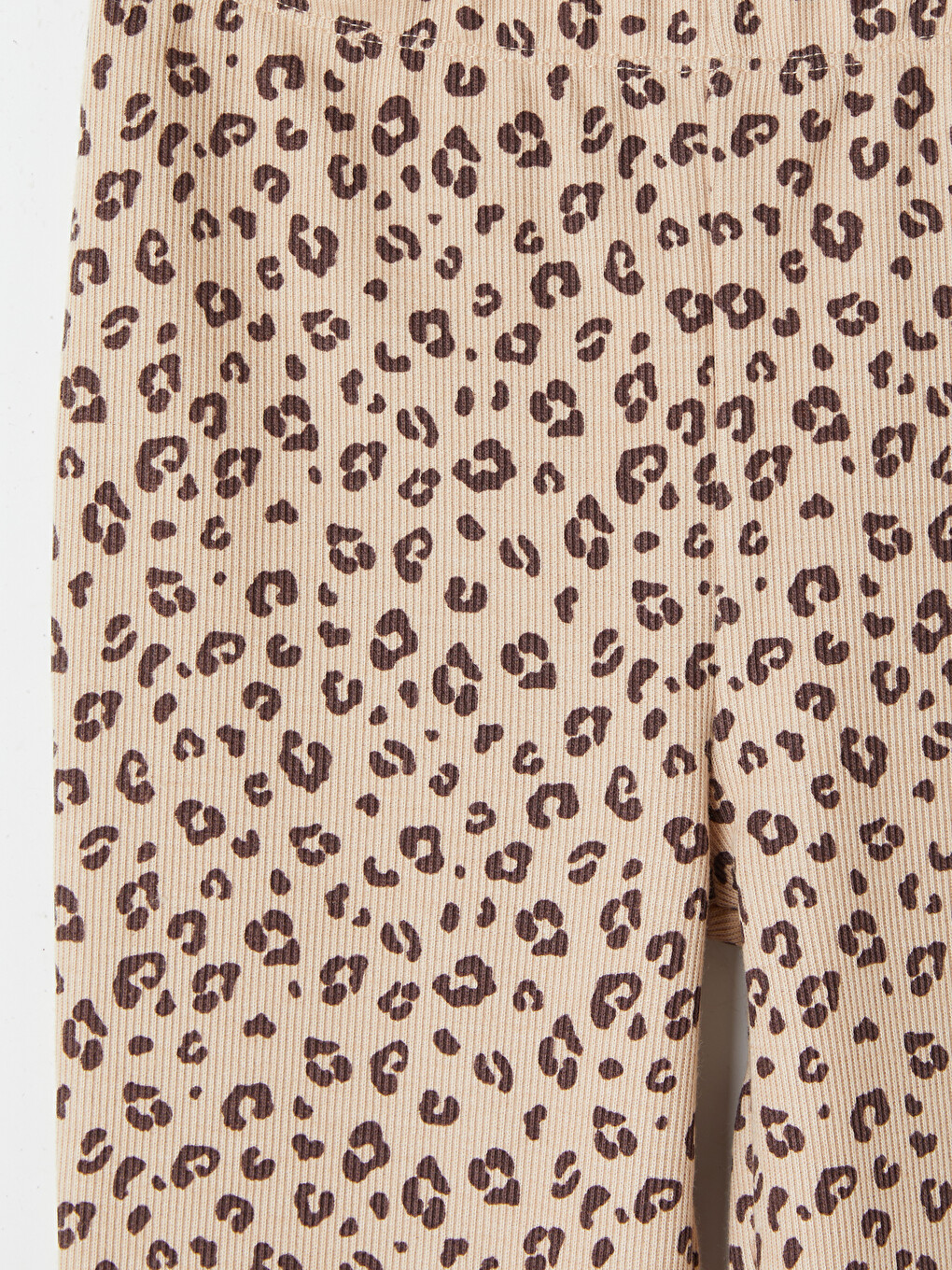 Girl Beige Leggings-2