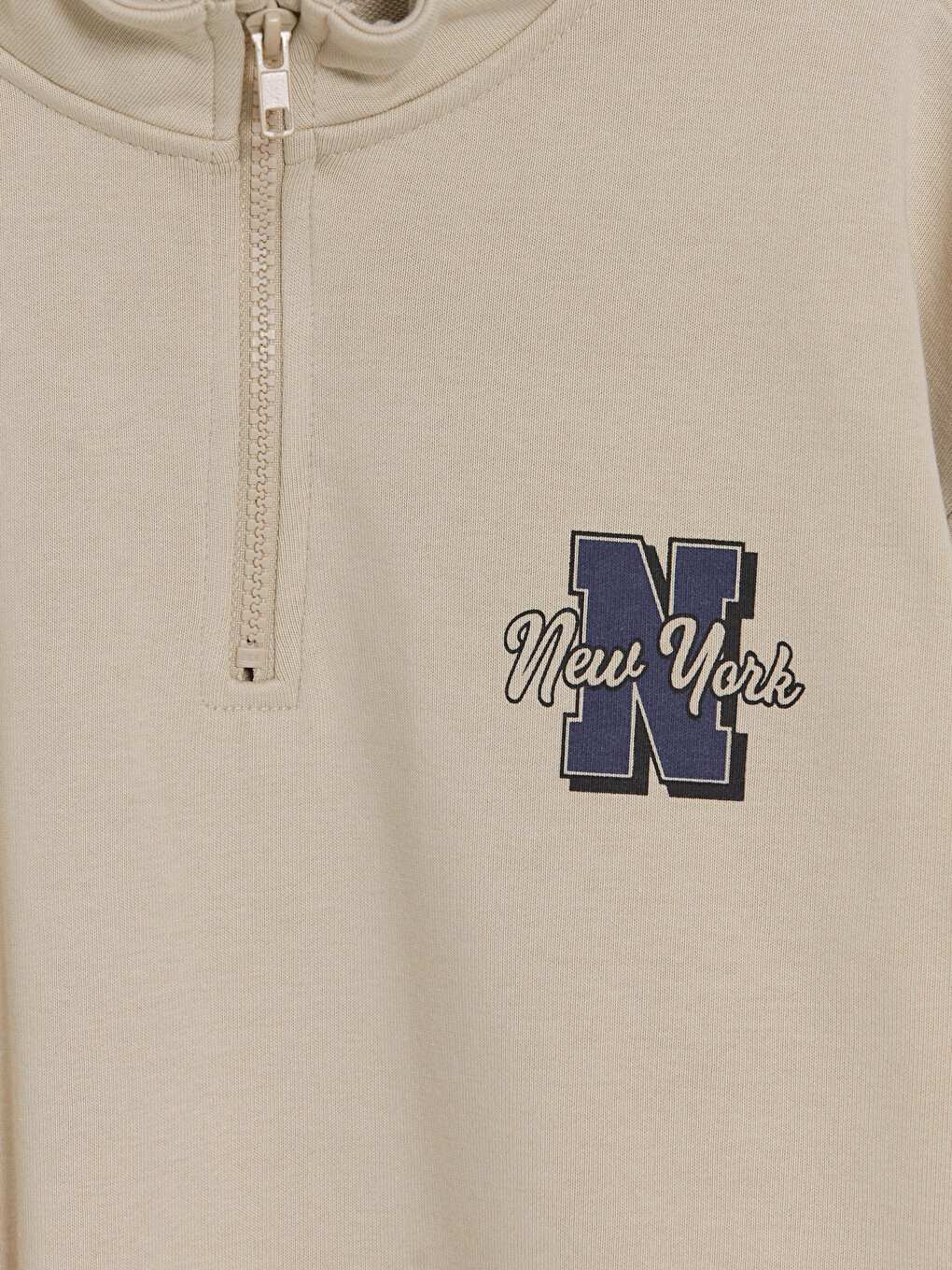 Boy Beige Sweatshirt-2