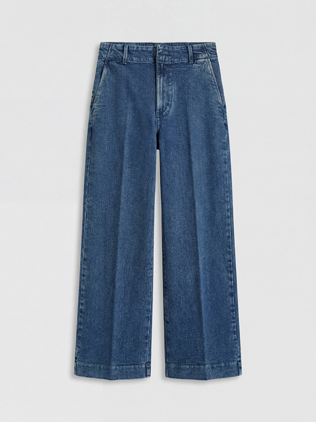 High Waist Wideleg Fit Women's Jeans-3