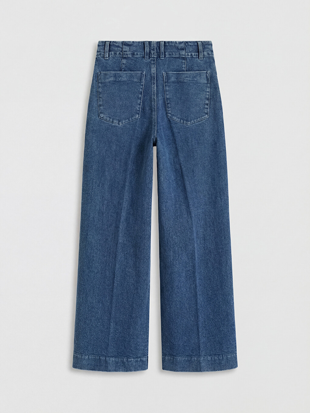 High Waist Wideleg Fit Women's Jeans-4