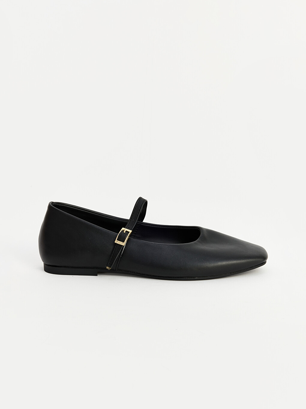 Woman Black Ballet Flats-1
