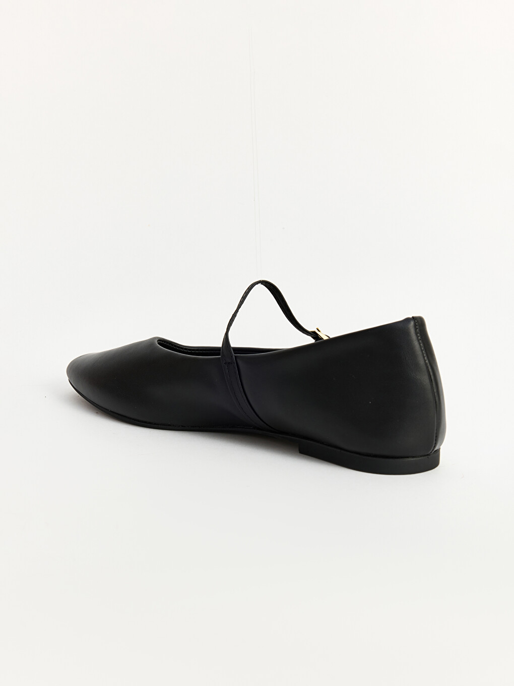 Woman Black Ballet Flats-2