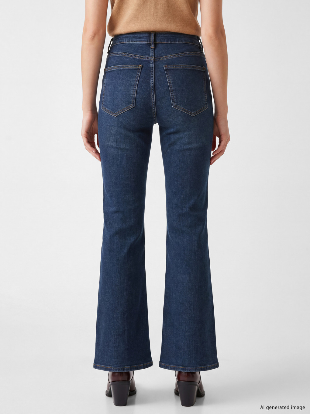 İndigo Kate Flare Jean-3
