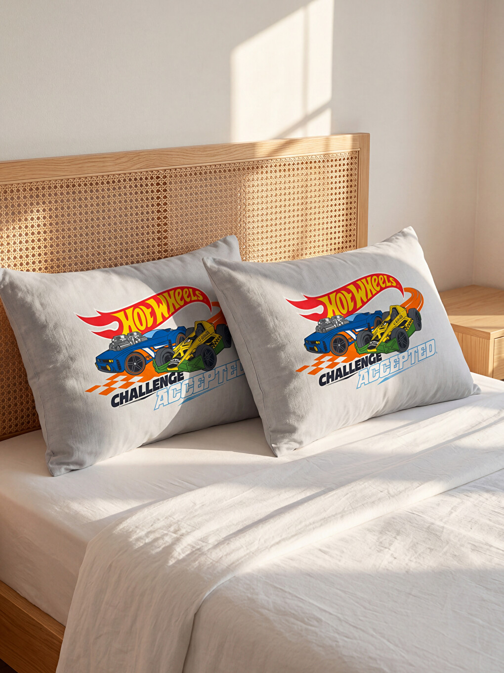 Hot Wheels Printed Pillowcase 2 Pack