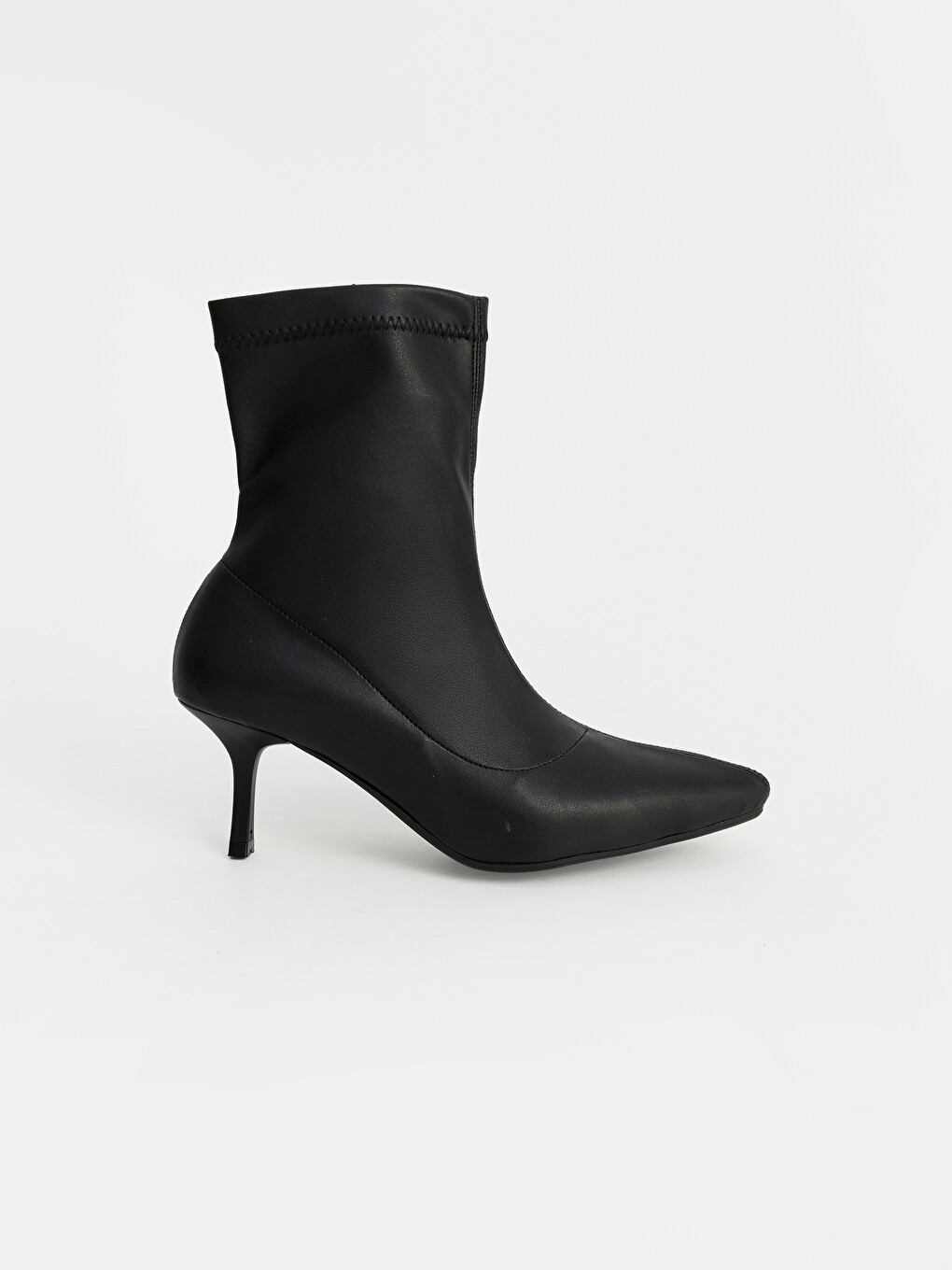 Pointed Toe Stiletto Heeled Zippered Women's Boot-1